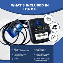Load image into Gallery viewer, The Digi Sync 4-Channel - The Digi Sync (Model DS3+) Throttle Body & Digital Carb Sync Tool