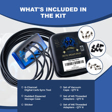 Load image into Gallery viewer, The Digi Sync 6-Channel - The Digi Sync (Model DS3+) Throttle Body & Digital Carb Sync Tool
