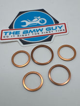 Load image into Gallery viewer, Crush Washer Kit For BMW Oilhead Models