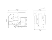Load image into Gallery viewer, SoundBomb™ Original Dual-Tone Air Horn