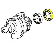 Load image into Gallery viewer, Rear Main Crankshaft Oil Seal For BMW Oilhead Models; 11 11 1 341 087