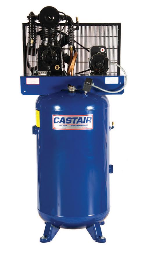 Castair Heavy Duty Shop & Commercial Air Compressor - Model No. C518VC1