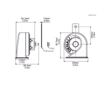 Load image into Gallery viewer, SoundBomb™ Mini Electromagnetic Low Tone Horn
