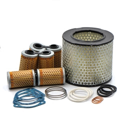 MAINTENANCE FILTER KIT FOR BMW AIRHEADS WITH OIL COOLER / 13 72 1 254 382, 11 42 1 337 575 / ENDURALAST