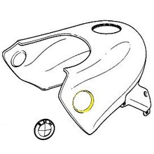Load image into Gallery viewer, BMW Logo Round Emblem (70mm), Airheads, F Bike, K Bike, Oilhead 46 63 7 686 746
