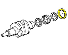 Load image into Gallery viewer, Rear Main Crankshaft Seal - BMW Airhead; 11 11 1 338 342
