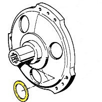 Load image into Gallery viewer, Clutch Stop Disk 1mm BMW K1200; 11 21 1 464 939
